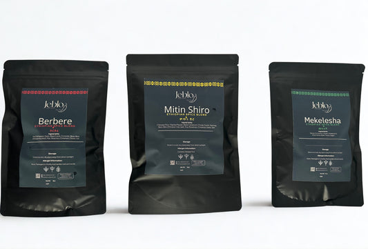 The Core trio (Berbere + Shiro + Mekelesha)